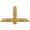 Ekena Millwork Eugene Rough Sawn Timber Gable Bracket, Western Red Cedar, 36"W x 19"H x 4"D x 4"F, 13/12 Pitch GBW036X19X0404EUG00RWR - alternate 1